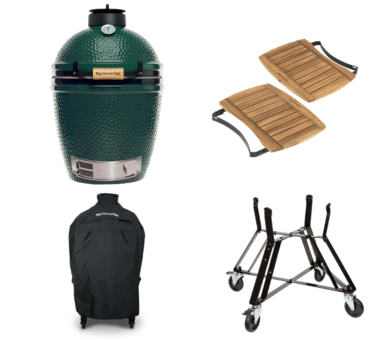 Big Green Egg Medium & Nest & Mates & Cover|||