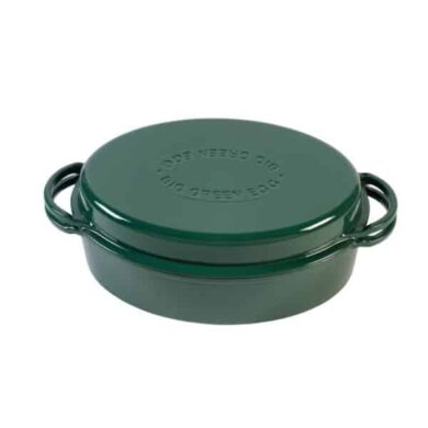 |||Big Green Egg Green Dutch Oven Oval|||||