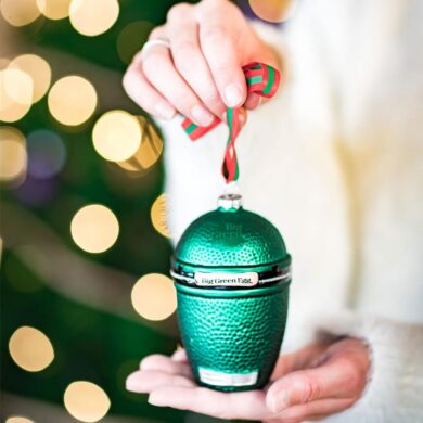 Big Green Egg Christmas Ornament|BIG GREEN EGG CHRISTMAS ORNAMENT|