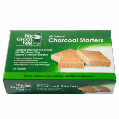 Big Green Egg Houtskool starters|||
