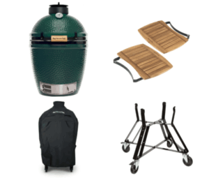 Big Green Egg Medium & Nest & Mates & Cover|||